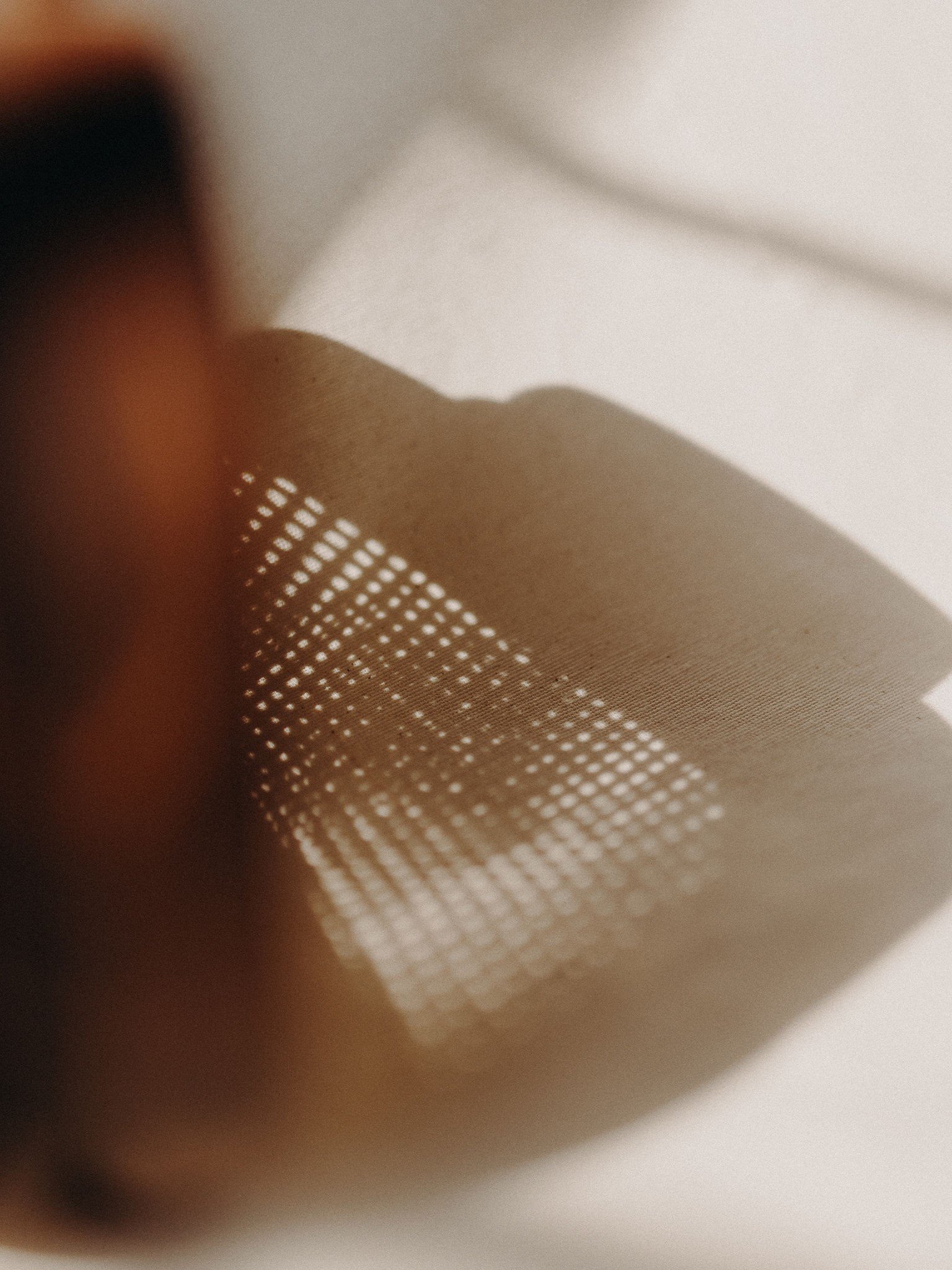 Wooden purse open view